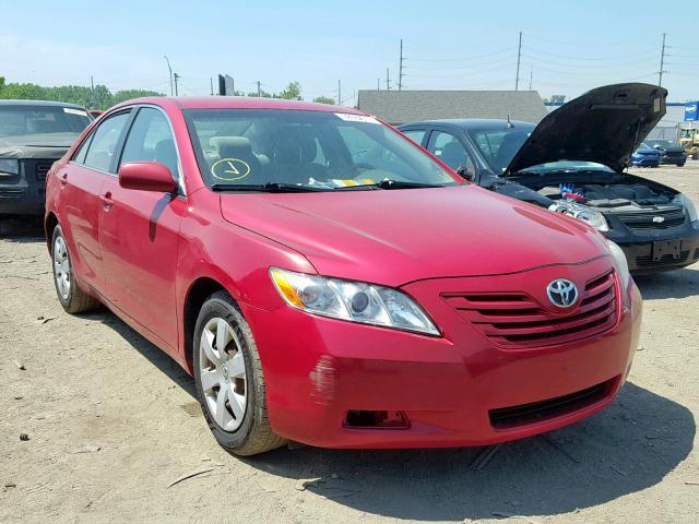 4T1BE46KX7U040482 - 2007 TOYOTA CAMRY NEW RED photo 1