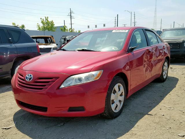 4T1BE46KX7U040482 - 2007 TOYOTA CAMRY NEW RED photo 2