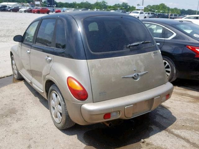 3C8FY68B54T254418 - 2004 CHRYSLER PT CRUISER SILVER photo 3