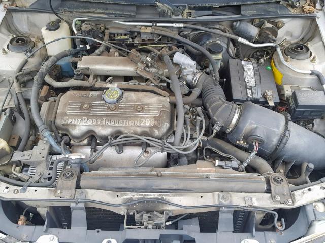 1FAFP13P2XW177053 - 1999 FORD ESCORT SE SILVER photo 7