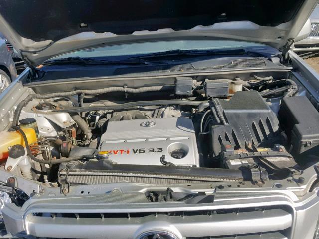 JTEEP21A660181758 - 2006 TOYOTA HIGHLANDER SILVER photo 7