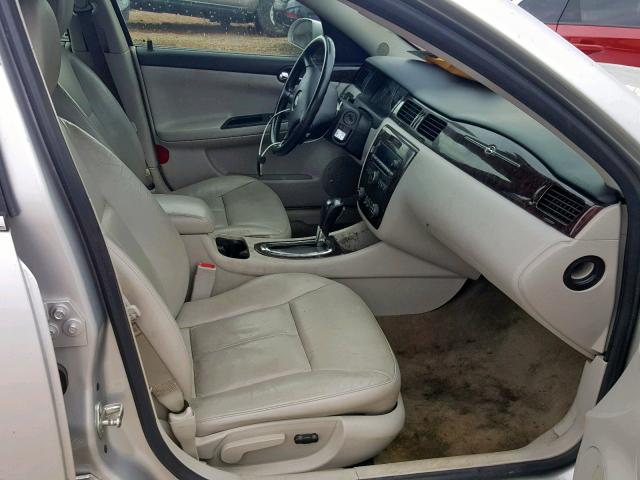 2G1WC5E35D1153963 - 2013 CHEVROLET IMPALA LTZ SILVER photo 5