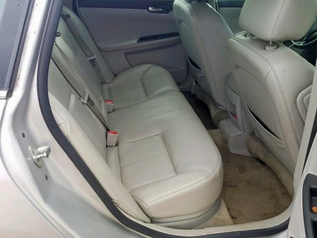 2G1WC5E35D1153963 - 2013 CHEVROLET IMPALA LTZ SILVER photo 6