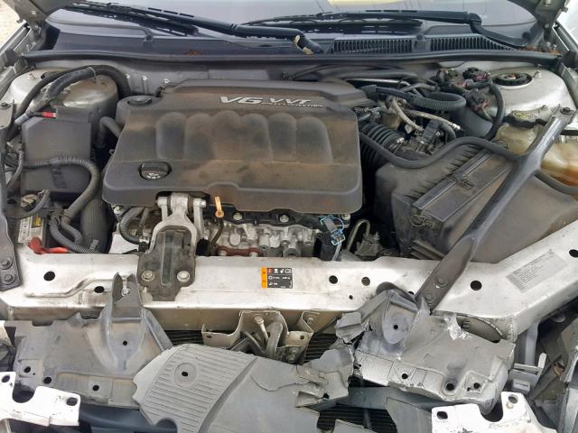 2G1WC5E35D1153963 - 2013 CHEVROLET IMPALA LTZ SILVER photo 7