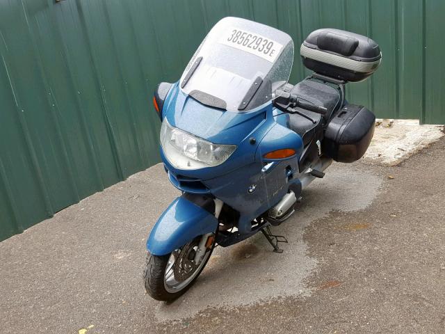 WB10499A02ZE85856 - 2002 BMW R1150 RT BLUE photo 2