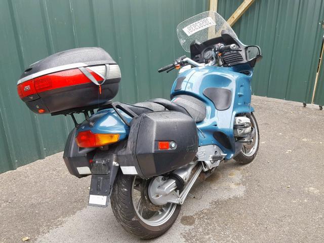 WB10499A02ZE85856 - 2002 BMW R1150 RT BLUE photo 4