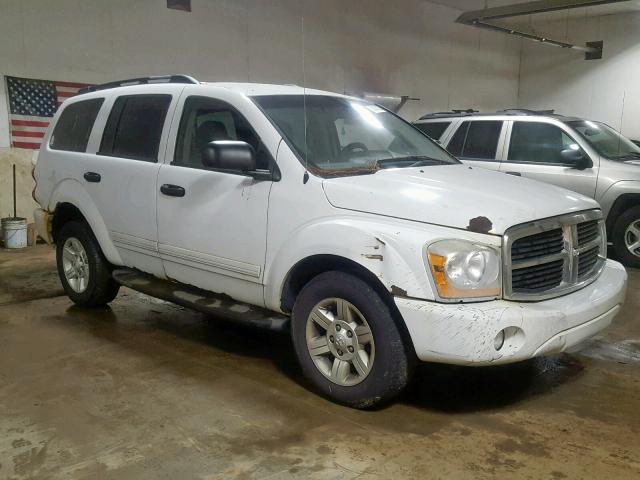 1D4HB48N04F205490 - 2004 DODGE DURANGO SL WHITE photo 1