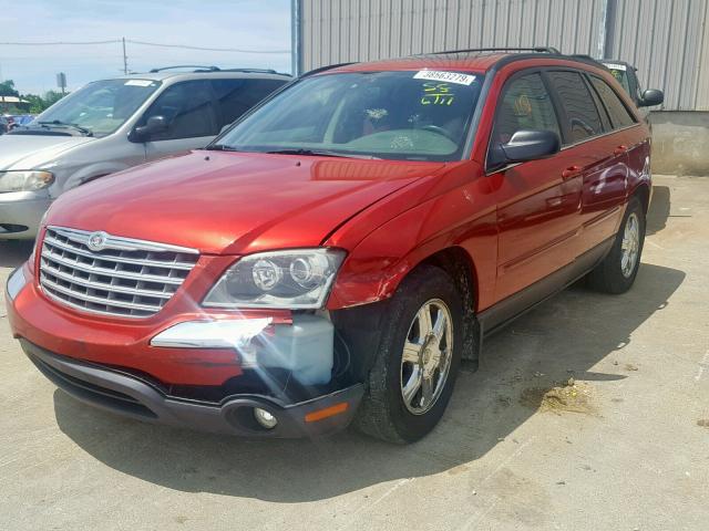 2C8GF68444R625745 - 2004 CHRYSLER PACIFICA MAROON photo 2