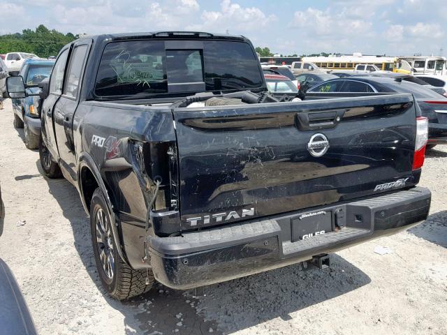 1N6AA1E55JN537332 - 2018 NISSAN TITAN SV BLACK photo 3