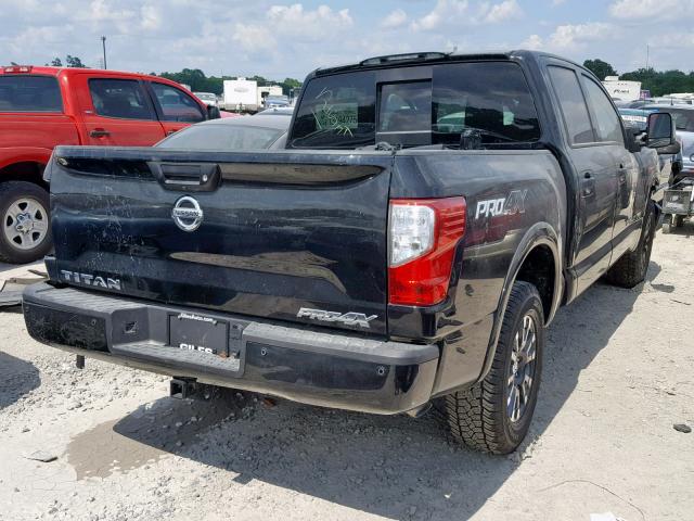 1N6AA1E55JN537332 - 2018 NISSAN TITAN SV BLACK photo 4