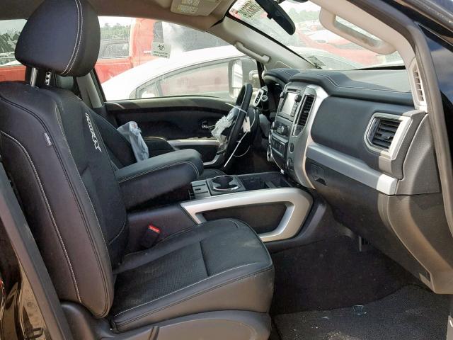 1N6AA1E55JN537332 - 2018 NISSAN TITAN SV BLACK photo 5