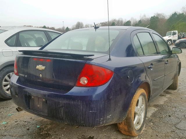 1G1AL58F987165493 - 2008 CHEVROLET COBALT LT BLUE photo 4