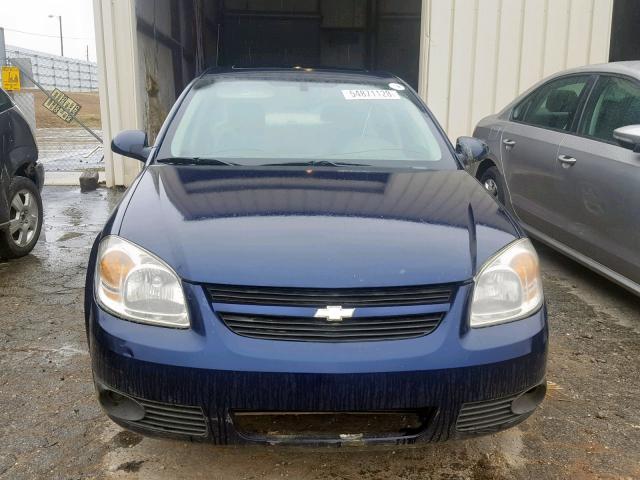 1G1AL58F987165493 - 2008 CHEVROLET COBALT LT BLUE photo 9