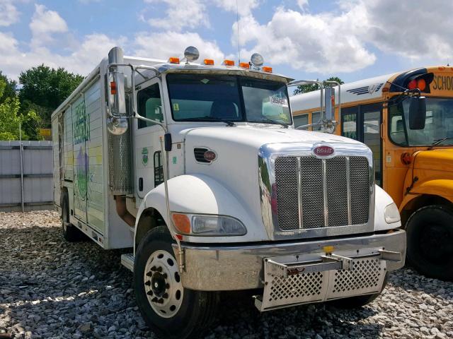 2NPLHN7X98M767195 - 2008 PETERBILT 335 WHITE photo 1