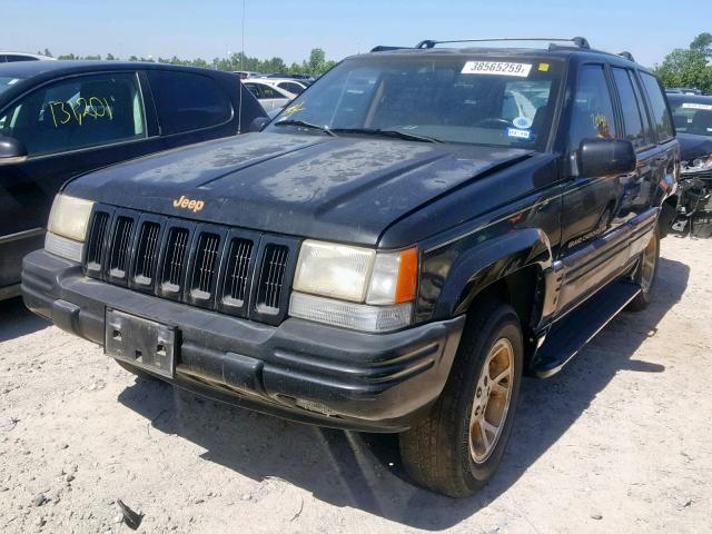 1J4EX78SXTC128162 - 1996 JEEP GRAND CHER BLACK photo 2