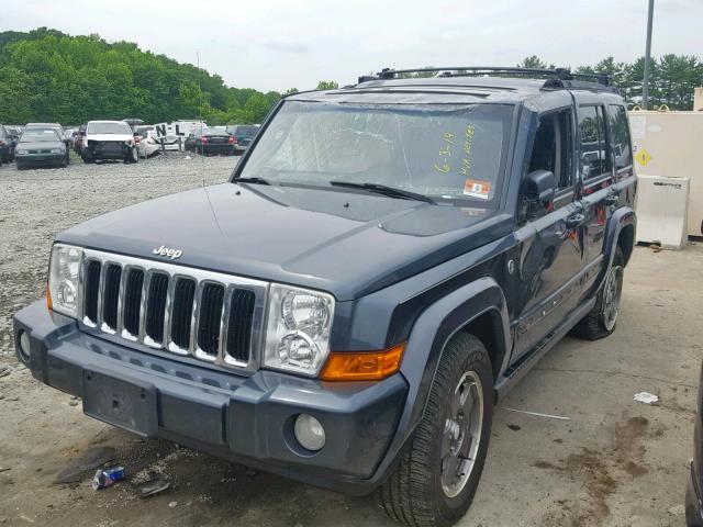 1J8HG48N48C134633 - 2008 JEEP COMMANDER GRAY photo 2