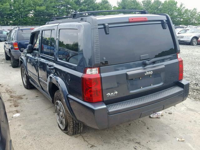 1J8HG48N48C134633 - 2008 JEEP COMMANDER GRAY photo 3