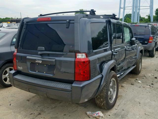 1J8HG48N48C134633 - 2008 JEEP COMMANDER GRAY photo 4