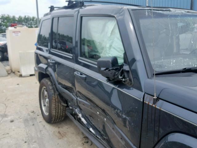 1J8HG48N48C134633 - 2008 JEEP COMMANDER GRAY photo 9