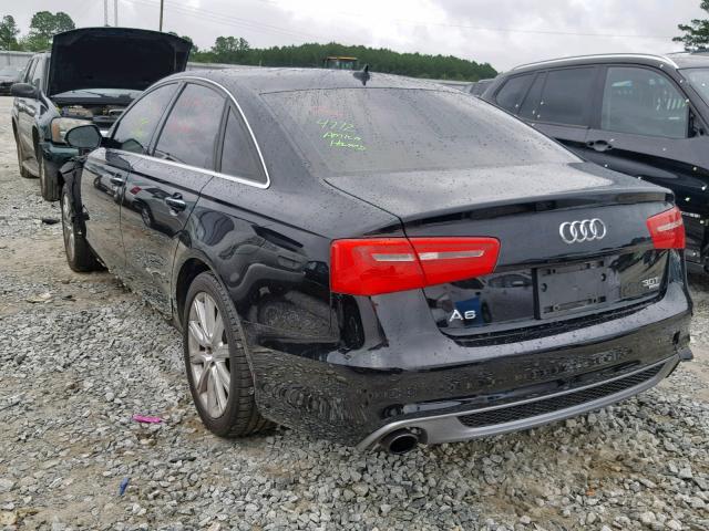 WAUHGAFC4CN157895 - 2012 AUDI A6 PRESTIG BLACK photo 3