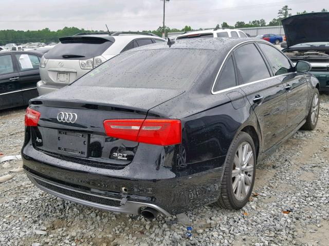 WAUHGAFC4CN157895 - 2012 AUDI A6 PRESTIG BLACK photo 4