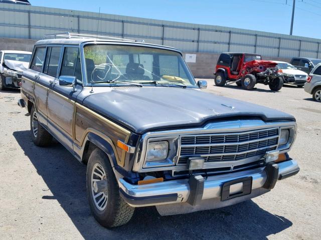 1J4GS5877MP800101 - 1991 JEEP GRAND WAGO BROWN photo 1