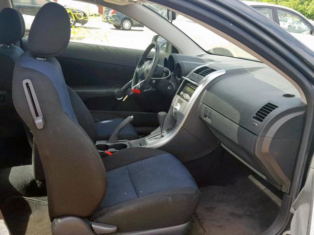 JTKDE177X60123320 - 2006 TOYOTA SCION TC GRAY photo 5