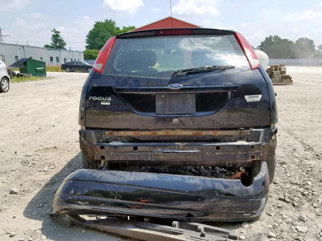 1FAFP37N97W273640 - 2007 FORD FOCUS ZX5 BLACK photo 9