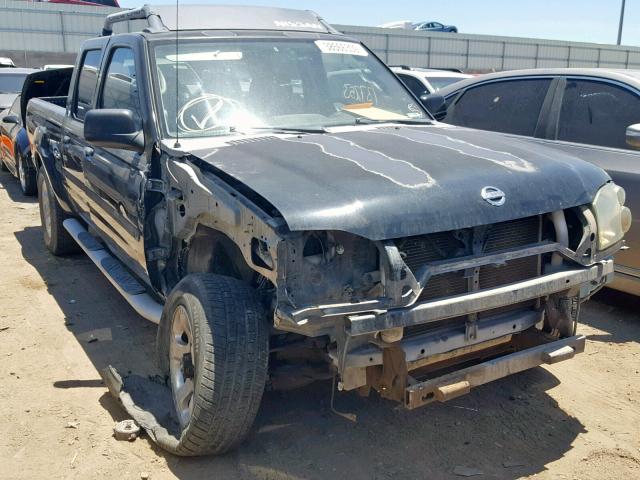 1N6MD29Y72C316780 - 2002 NISSAN FRONTIER C BLACK photo 1