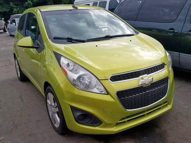 KL8CB6S92DC615040 - 2013 CHEVROLET SPARK LS GREEN photo 1