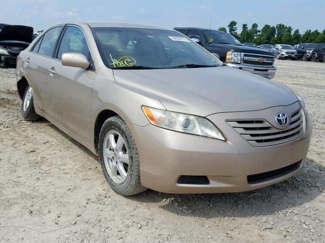 4T1BE46K97U039579 - 2007 TOYOTA CAMRY NEW GOLD photo 1