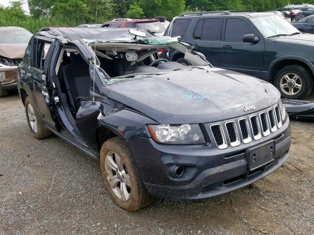 1C4NJDBB2ED879848 - 2014 JEEP COMPASS SP ნაცრისფერი ფოტო 1