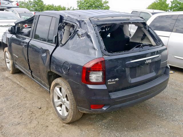 1C4NJDBB2ED879848 - 2014 JEEP COMPASS SP ნაცრისფერი ფოტო 3