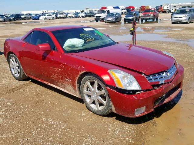 1G6YV34A155602461 - 2005 CADILLAC XLR BURGUNDY photo 1