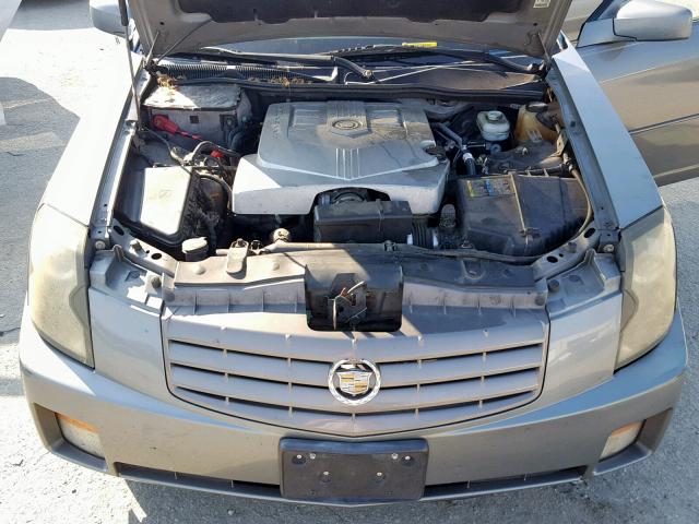 1G6DP567650109751 - 2005 CADILLAC CTS HI FEA BLUE photo 7