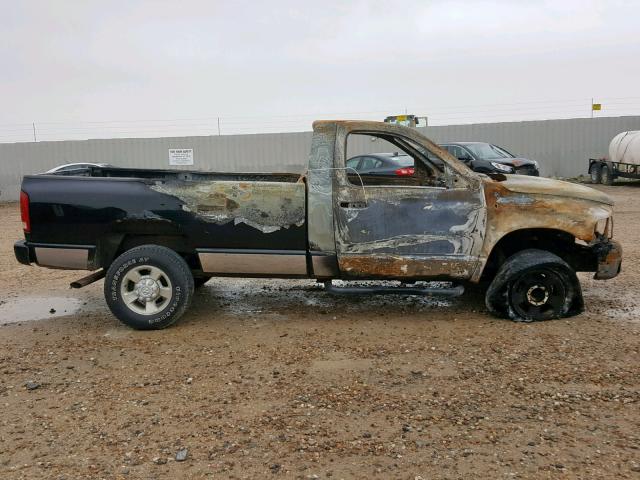 3D7KU26D33G717775 - 2003 DODGE RAM 2500 S დამწვარი ფოტო 9
