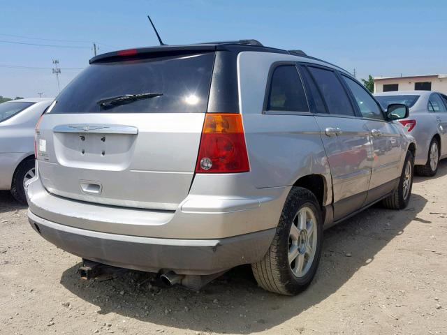 2A8GM68X78R144534 - 2008 CHRYSLER PACIFICA T SILVER photo 4