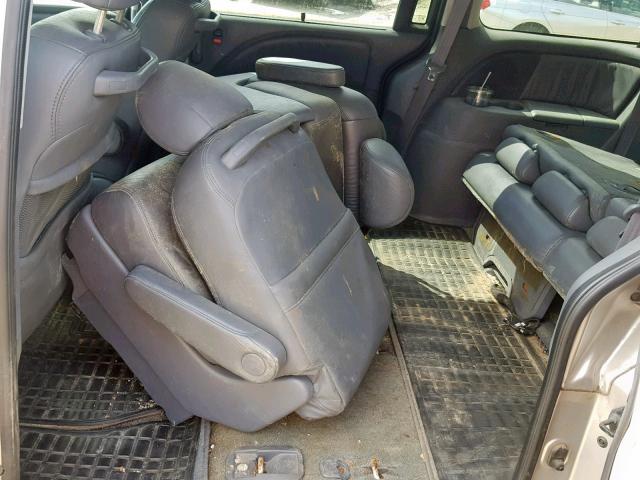 5FNRL38727B435647 - 2007 HONDA ODYSSEY EX SILVER photo 6