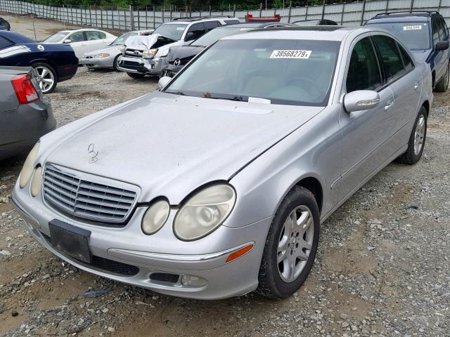 WDBUF65J53A170985 - 2003 MERCEDES-BENZ E 320 SILVER photo 2