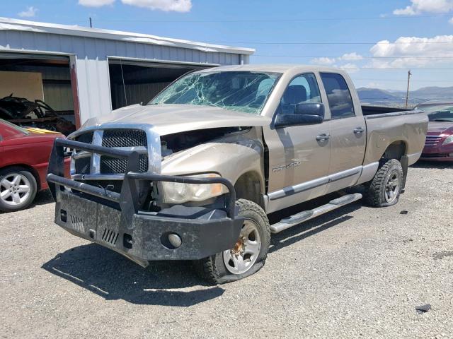3D7KU28C14G190938 - 2004 DODGE RAM 2500 S ბეჟი ფოტო 2