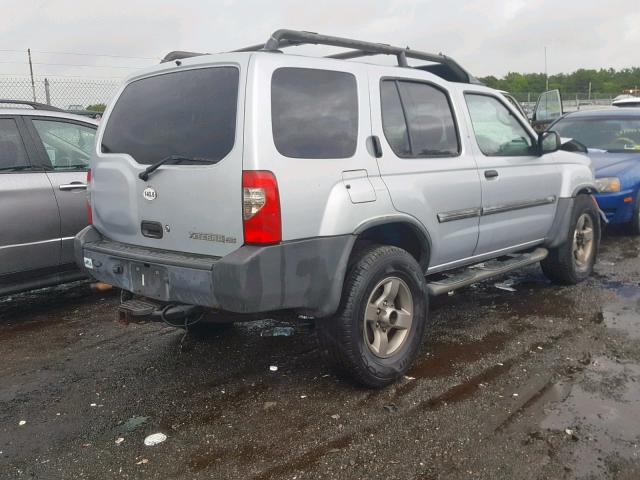 5N1ED28Y22C558493 - 2002 NISSAN XTERRA XE GRAY photo 4