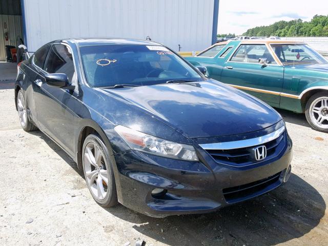 1HGCS2A84CA007069 - 2012 HONDA ACCORD EXL BLACK photo 1