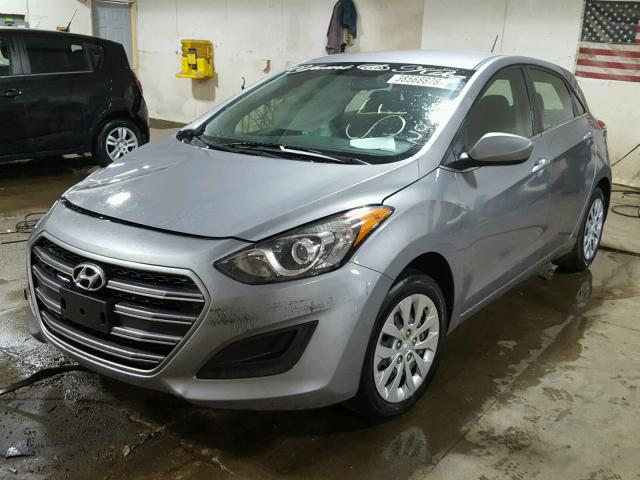 KMHD35LH2GU262639 - 2016 HYUNDAI ELANTRA GT SILVER photo 2