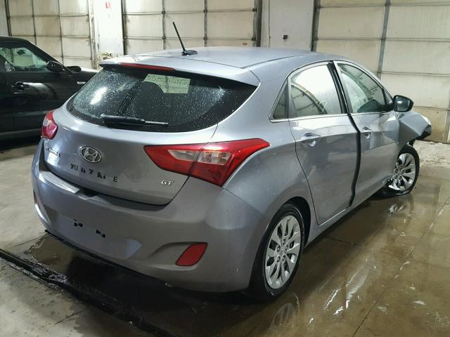 KMHD35LH2GU262639 - 2016 HYUNDAI ELANTRA GT SILVER photo 4