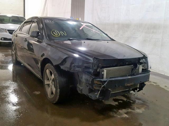 1G1ZH57B79F226396 - 2009 CHEVROLET MALIBU 1LT BLACK photo 1