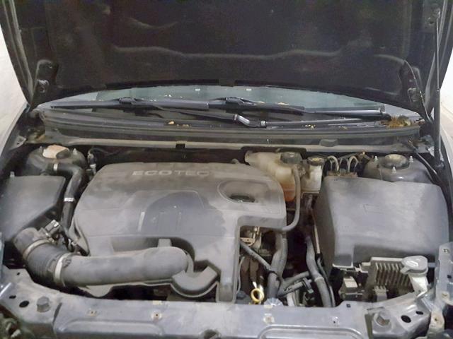 1G1ZH57B79F226396 - 2009 CHEVROLET MALIBU 1LT BLACK photo 7