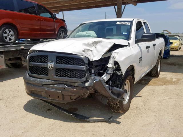 1C6RR6FG2KS590513 - 2019 RAM 1500 CLASS WHITE photo 2