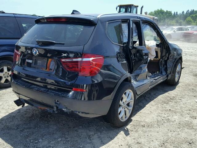 5UXWX9C52D0A31503 - 2013 BMW X3 XDRIVE2 BLACK photo 3