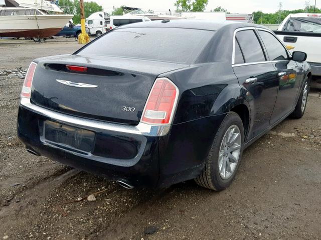 2C3CCACG1CH308835 - 2012 CHRYSLER 300 LIMITE BLACK photo 4