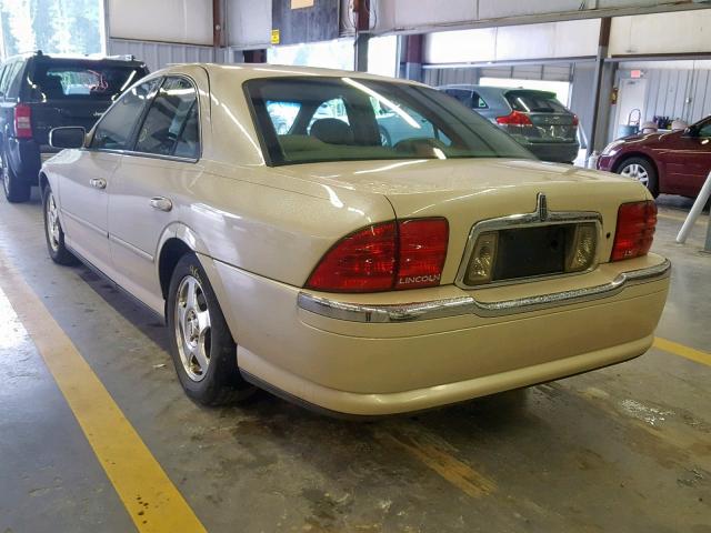 1LNHM86S71Y702586 - 2001 LINCOLN LS 奶油色 照片 3